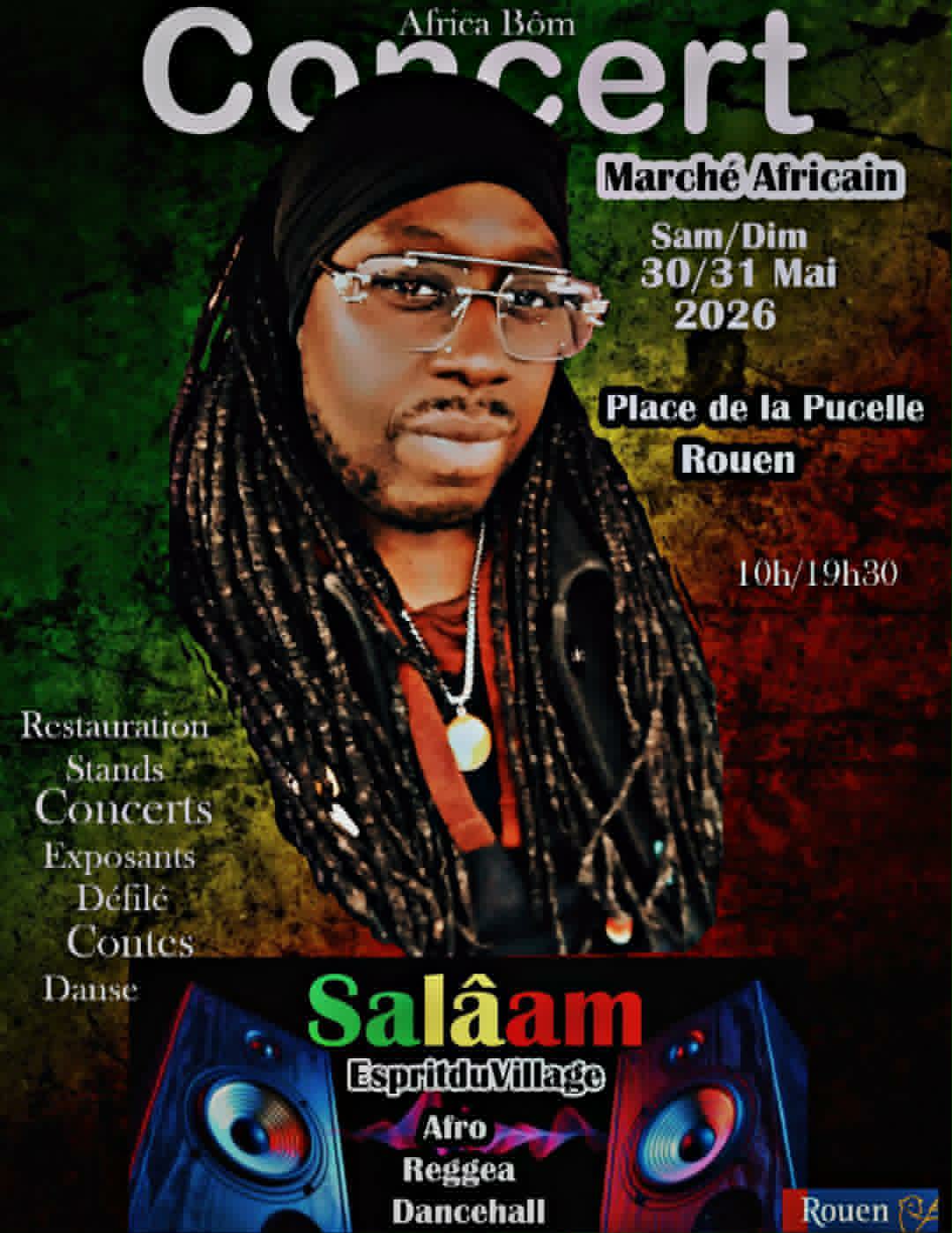 Africa Bôm Festival — Salâam en tête à Rouen ce weekend